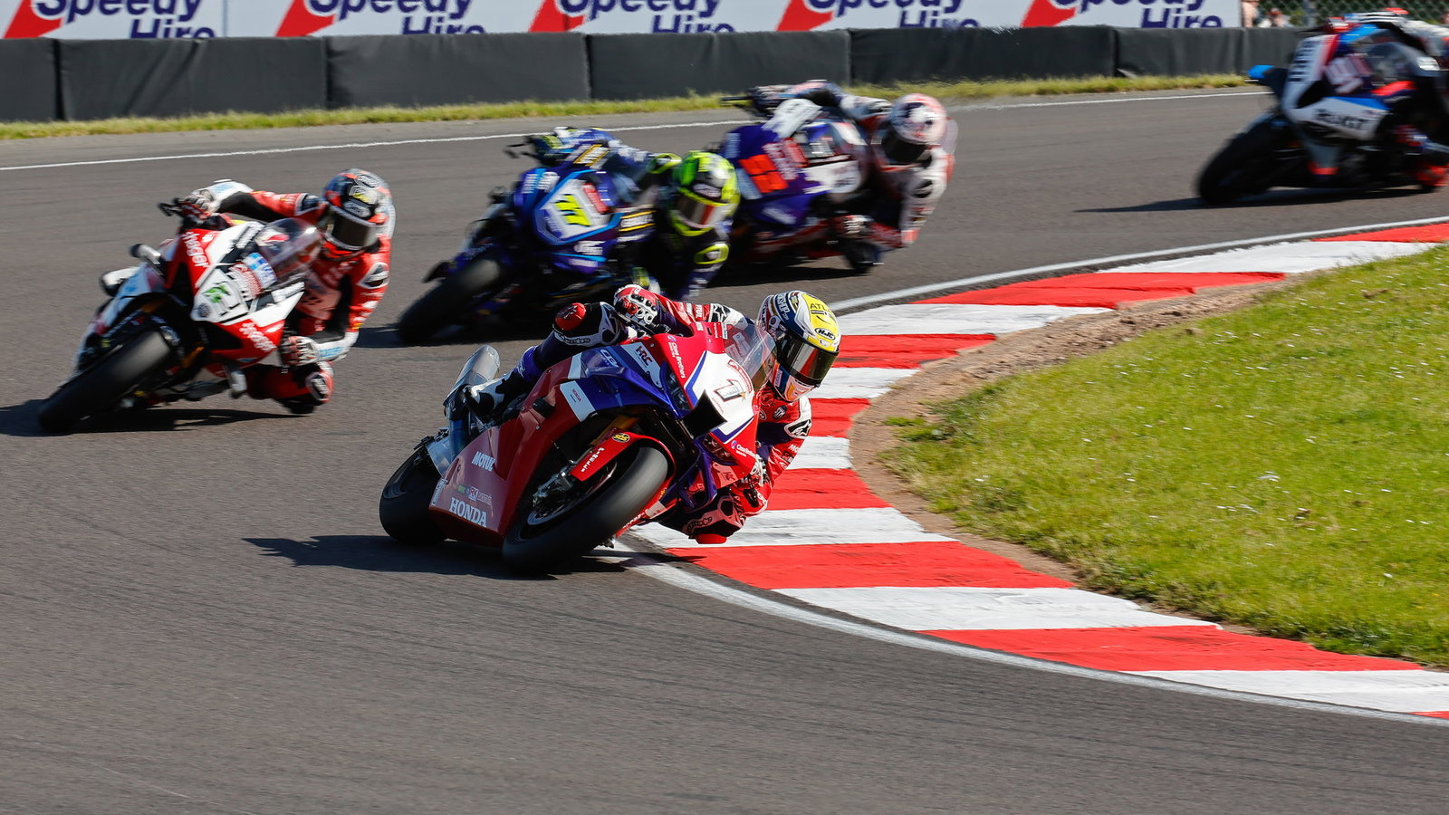 Tommy Bridewell, BSB, 2024, leads at Donington Park, Race three, 19th May
